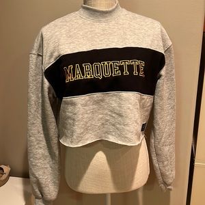 NEVER WORN Cropped Marquette sweater